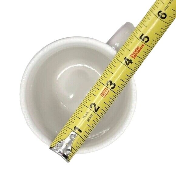 Starbucks XL Classic Coffee Mug White Green Siren Mermaid 2007 16oz 473ml Logo - Picture 10 of 11